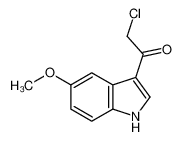 2-氯-1-(5-甲氧基-1H-吲哚-3-基)乙-1-酮