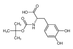 (S)-2-((叔丁氧基羰基)氨基)-3-(3，4-二羟基苯基)丙酸