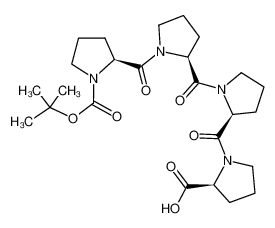 (S)-1-((S)-1-((S)-1-((S)-1-(叔丁氧羰基)吡咯烷-2-羰基)吡咯烷基-2-羰基)吡咯烷-2-羰基)吡咯烷-2-羧酸
