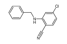 2-(苄基氨基)-4-氯苄腈