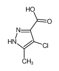 4-氯-3-甲基-1H-吡唑-5-羧酸