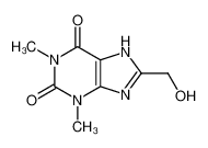 8-(羟甲基)-1，3-二甲基-1H-嘌呤-2，6-(3H，7H)-二酮