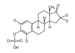Estrone sulfate-d4 sodium