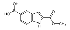 (2-(甲氧基羰基)-1H-吲哚-5-基)硼酸
