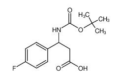 3-(Boc-氨基)-3-(4-氟苯基)丙酸