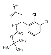 3-((叔丁氧羰基)氨基)-3-氨基-3-(2,3-二氯苯基)丙酸