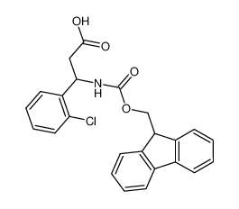 3-((((9H-芴-9-基)甲氧基)羰基)氨基)-3-(2-氯苯基)丙酸