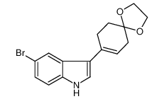 5-溴-3-(1，4-二氧螺[4.5]十-7-烯-8-基)-1H-吲哚
