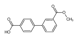 4-(3-甲氧羰基苯基)苯甲酸
