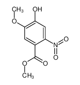 4-羟基-5-甲氧基-2-硝基苯甲酸甲酯