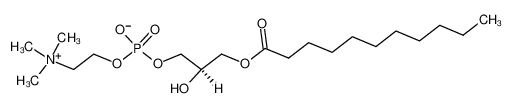 1-undecanoyl-2-hydroxy-sn-glycero-3-phosphocholine