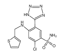 2-氯-5-(2H-四唑-5-基)-4-((噻吩-2-基甲基)氨基)苯磺酰胺