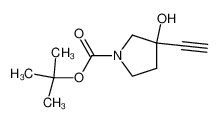 3-乙炔基-3-羟基吡咯烷-1-羧酸叔丁酯