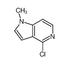 4-氯-1-甲基吡咯并[3，2-C]吡啶
