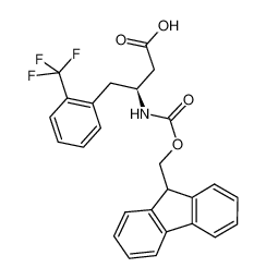 Fmoc-(S)-3-氨基-4-(2-三氟甲基苯基)-丁酸