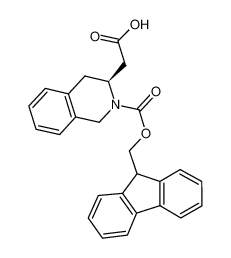 (S)-2-(2-(((9H-芴-9-基)甲氧基)羰基)-1,2,3,4-四氢异喹啉-3-基)乙酸