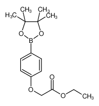 2-(4-(4,4,5,5-四甲基-1,3,2-二氧硼杂环戊烷-2-基)苯氧基)乙酸乙酯