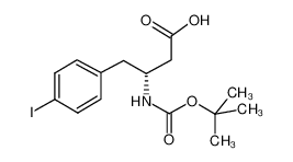 Boc-(R)-3-氨基-4-(4-碘苯基)-丁酸