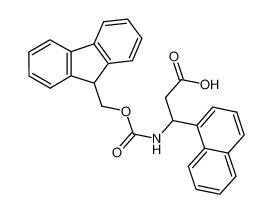 3-((((9H-芴-9-基)甲氧基)羰基)氨基)-3-(萘-1-基)丙酸