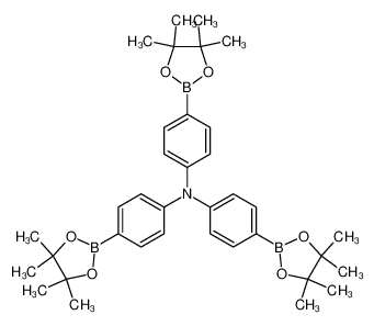 三(4-(4,4,5,5-四甲基-1,3,2-二氧硼杂环戊烷-2-基)苯基)胺