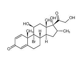 9α-溴-16α-甲基泼尼松龙