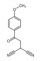 2-(2-(4-甲氧苯基)-2-氧亚基乙基)丙二腈