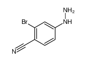 2-溴-4-肼基苯甲腈