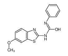 1-(6-甲氧基苯并[d]噻唑-2-基)-3-苯基脲