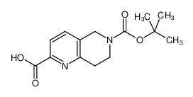 6-(tert-butoxycarbonyl)-5，6，7，8-tetrahydro-1，6-naphthyridine-2-carboxylic acid