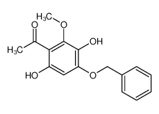 1-(4-(Benzyloxy)-3，6-dihydroxy-2-methoxyphenyl)ethanone