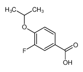 3-氟-4-异丙氧基苯甲酸