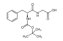 (叔丁氧基羰基)-L-苯丙氨酰甘氨酸