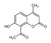 8-乙酰基-7-羟基-4-甲基香豆素