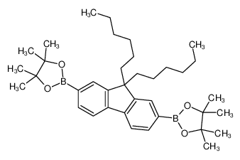 2，7-二(4，4，5，5-四甲基-1，3，2-二氧硼戊环-2-基)-9，9-十二烷芴