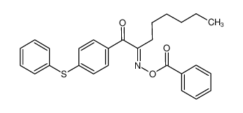 2-((苯甲酰氧基)亚氨基)-1-(4-(苯硫基)苯基)辛-1-酮