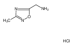 (3-甲基-1,2,4-恶二唑-5-基)甲胺盐酸盐