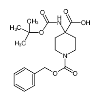 1-Cbz-4-(Boc-氨基)哌啶-4-甲酸
