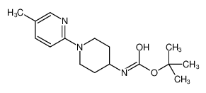 [1-(5-甲基-2-吡啶基)-4-哌啶基]氨基甲酸叔丁酯
