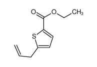 3-(5-乙氧基羰基-2-噻吩基)-1-丙烯