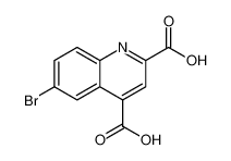 6-溴喹啉-2，4-二羧酸