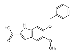 6-(苄氧基)-5-甲氧基-1H-吲哚-2-羧酸