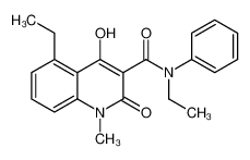 N,5-二乙基-4-羟基-1-甲基-2-氧代-N-苯基-1,2-二氢喹啉-3-甲酰胺