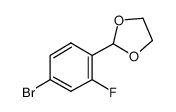 2-(2-氟-4-溴苯基)-1，3-二氧戊环