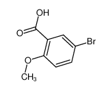 2-甲氧基-5-溴苯甲酸