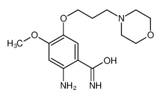 2-氨基-4-甲氧基-5-(3-吗啉丙氧基)苯甲酰胺