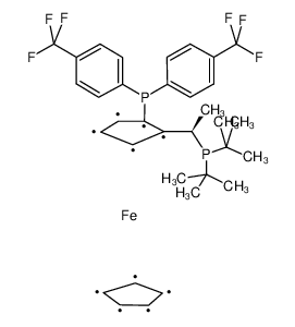 (R)-1-{(SP)-2-[双[4-(三氟甲基)苯基]膦]二茂铁基}乙基-二叔丁基膦