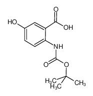 2-叔丁氧基羰氨基-5-羟基苯甲酸