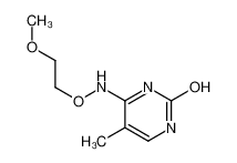 4-氨基-1-((2R,3R,4R,5R)-4-羟基-5-(羟甲基)-3-(2-甲氧基乙氧基)四氢呋喃-2-基)-5-甲基嘧啶-2(1H)-酮
