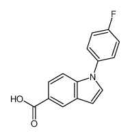 1-(4-氟苯基)-1H-吲哚-5-羧酸