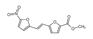 (E)-5-(2-(5-硝基呋喃-2-基)乙烯基)呋喃-2-羧酸甲酯